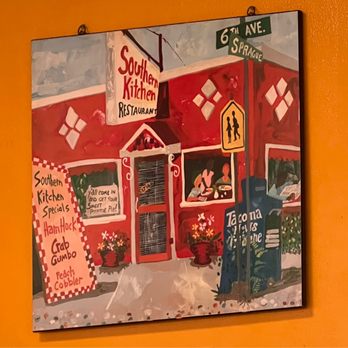Southern Kitchen - One of the pictures hanging inside love it!! - Southern Near Me - Tacoma, Washington