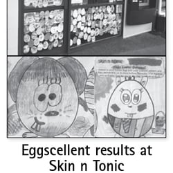 Skin n Tonic - Our Easter colouring comp.. famous in The Bay!