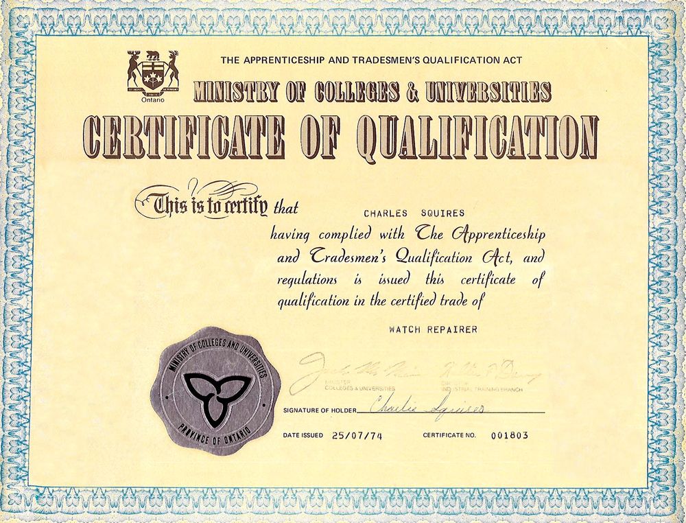 SQUIRES WATCHES Updated July 2024 135 Chambers Ave, London, Ontario