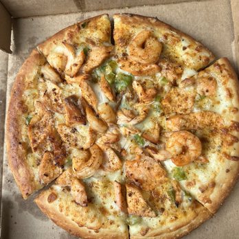 Today's Pizza - Shrimp and Salmon - Pizza Near Me - Washington, DC, District of Columbia