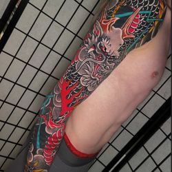 Ironwood Tattoo - Ryu by Jake Rivera