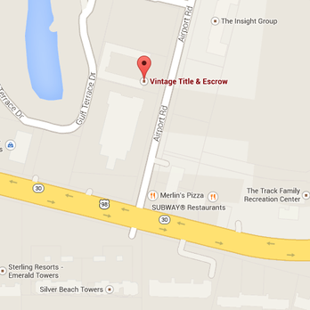 Vintage Title & Escrow, Inc. - Located off Airport Road, Suite 108 in the Gulf Place Office Park - Real Estate Services Near Me - Destin, Florida Vintage Title & Escrow, Inc. - Located off Airport Road, Suite 108 in the Gulf Place Office Park - Real Estate Services Near Me - Destin, Florida