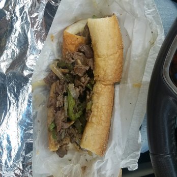 Nicky's Red Hots - Philly steak w/no cheese - Greek Near Me - Naperville, Illinois Nicky's Red Hots - Philly steak w/no cheese - Greek Near Me - Naperville, Illinois