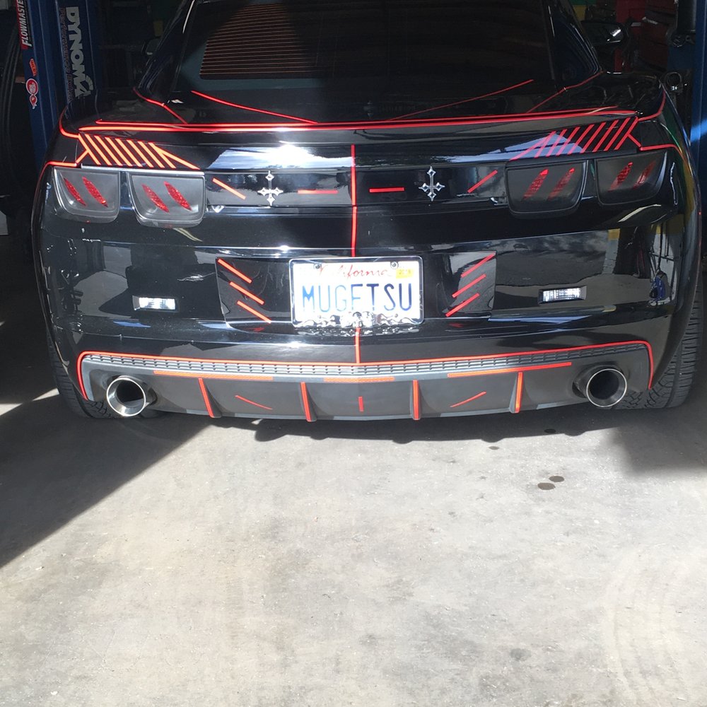 Best Muffler - Before pic. 4" duel tips on a stock oem rear diffuser. - Auto Repair Near Me - La Crescenta, California Best Muffler - Before pic. 4" duel tips on a stock oem rear diffuser. - Auto Repair Near Me - La Crescenta, California