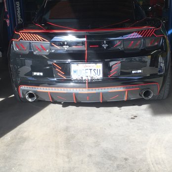 Best Muffler - Before pic. 4" duel tips on a stock oem rear diffuser. - Auto Repair Near Me - La Crescenta, California
