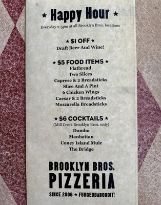 Menu photo 3 Brooklyn Bros. Pizzeria Everett, WA Menu photo 3 Brooklyn Bros. Pizzeria Everett, WA