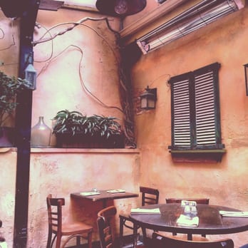Uva - Cool outdoor seating in the back patio of the resturaunt - Italian Near Me - New York, New York Uva - Cool outdoor seating in the back patio of the resturaunt - Italian Near Me - New York, New York