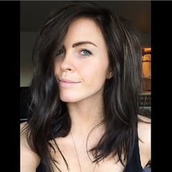 Hannah's Hairstyles - Asymmetrical Brunette lob
