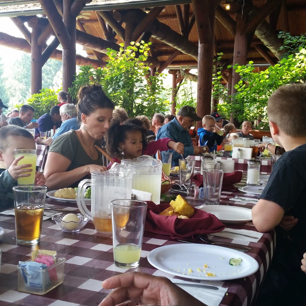 OK Corral - Communal seating - American Near Me - Grants Pass, Oregon OK Corral - Communal seating - American Near Me - Grants Pass, Oregon