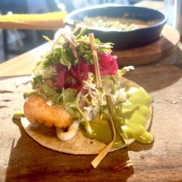 Beer Battered Fish Taco