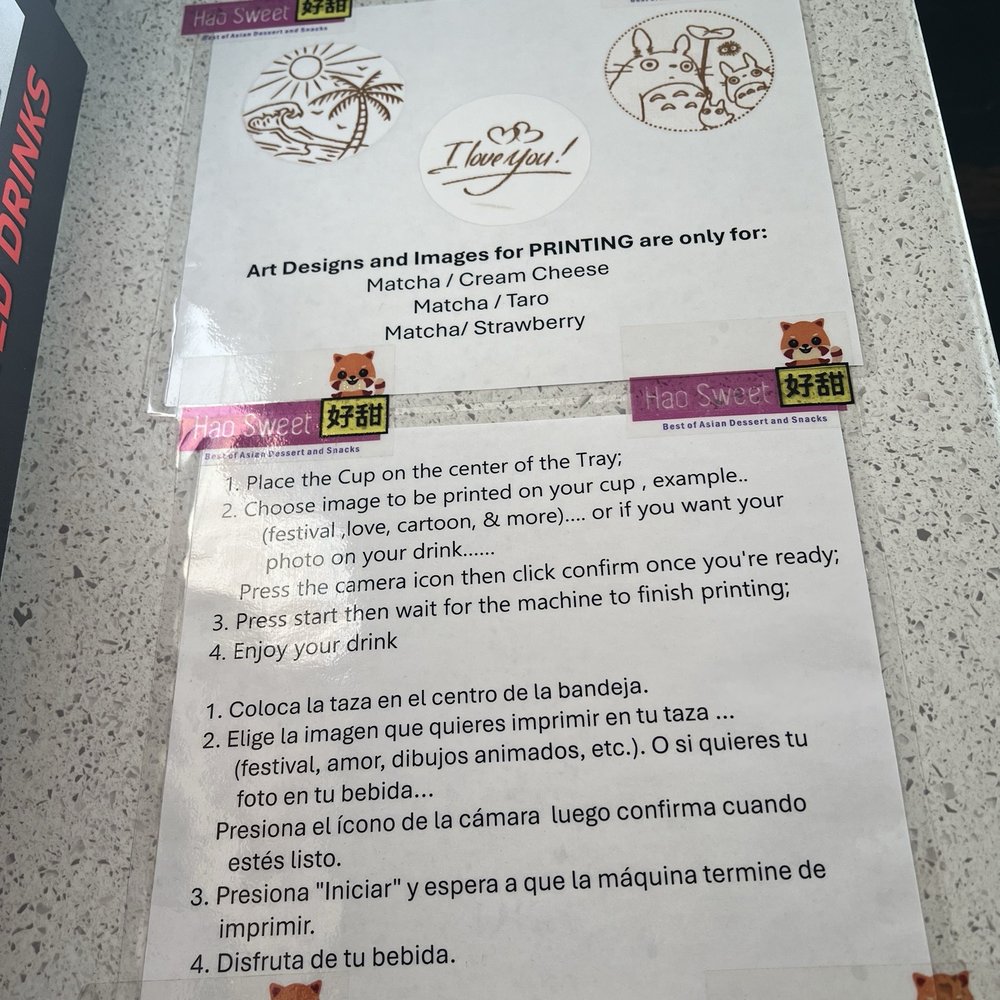 Haus Sweet  - Free Prints on Matcha Lattes - Desserts Near Me - La Mirada, California