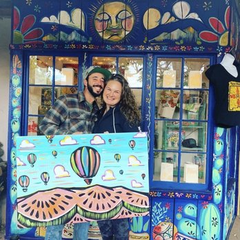 Nikki Zabicki - Original art, front of shop - Home Decor Near Me - Albuquerque, New Mexico