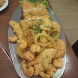 Restaurante Siri - Badejo, com legumes a Doré.