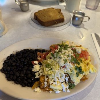 Elmo's Diner - Chilaquiles and banana bread - Diners Near Me - Durham, North Carolina