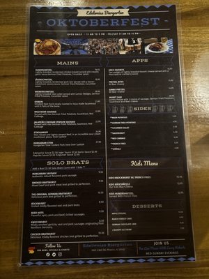 Menu photo 1 Edelweiss Biergarten Phoenix, AZ