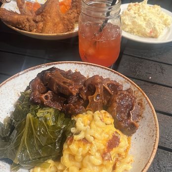 Melba's Restaurant - Southern Fried Chicken with A$AP Yams and Momma's Potato Salad -- Oxtails, Creamy Trs Mac & Cheese and Low Country Collard Greens - Southern Near Me - New York, New York Melba's Restaurant - Southern Fried Chicken with A$AP Yams and Momma's Potato Salad -- Oxtails, Creamy Trs Mac & Cheese and Low Country Collard Greens - Southern Near Me - New York, New York