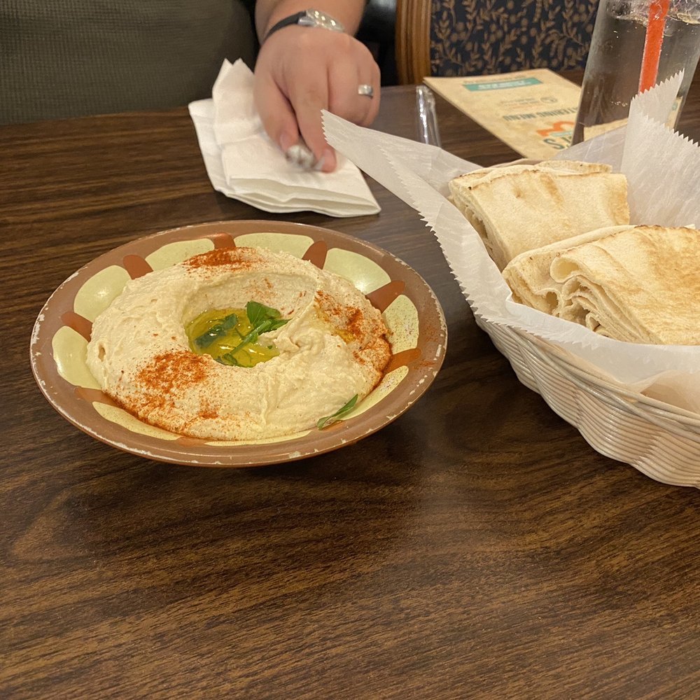 Habibi's Middle Eastern Kitchen - Regular (small) size hummus with pita. So good! - Middle Eastern Near Me - North Attleborough, Massachusetts Habibi's Middle Eastern Kitchen - Regular (small) size hummus with pita. So good! - Middle Eastern Near Me - North Attleborough, Massachusetts