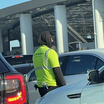 SoFi Stadium - Parking staff still looking and not directing traffic. - Stadiums & Arenas Near Me - Inglewood, California SoFi Stadium - Parking staff still looking and not directing traffic. - Stadiums & Arenas Near Me - Inglewood, California