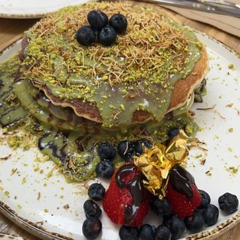 Bohemian House - Dubai Dubai Chocolate Pancake - Coffee & Tea Near Me - Glendale, California Bohemian House - Dubai Dubai Chocolate Pancake - Coffee & Tea Near Me - Glendale, California