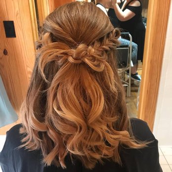 Fusion Spa Salon - Tying-the-knot braid   Hair by Lindsey at Fusion Salon Spa, the best salon in Pensacola Beach with Aveda salon and spa services. - Day Spas Near Me - Gulf Breeze, Florida