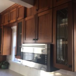 Creating leaded glass cabinet windows to match our historic ones Creating leaded glass cabinet windows to match our historic ones