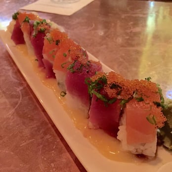 Sasa - Walnut Creek Roll - Soft shell crab, tuna, salmon, tobiko - Japanese Near Me - Walnut Creek, California