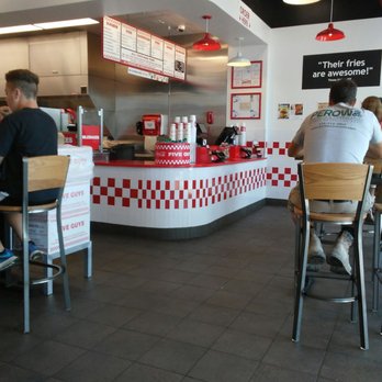 Five Guys - Ordering counter - Burgers Near Me - Oak Creek, Wisconsin Five Guys - Ordering counter - Burgers Near Me - Oak Creek, Wisconsin