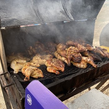 Lull Farm - The jerk chicken was yummy . - Farmers Market Near Me - Hollis, New Hampshire
