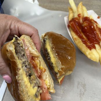 Johnson's Drive In Restaurant - Cheeseburger - Burgers Near Me - Siler City, North Carolina