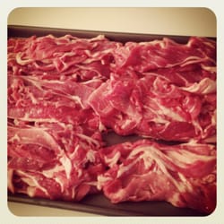 Country Cured Meat - Beef paper-thin slice.
