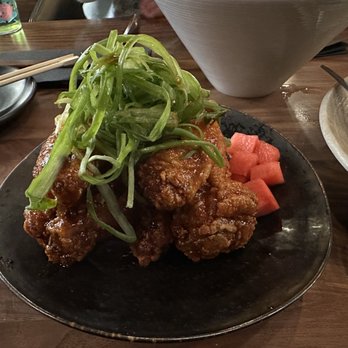 Chashu Ramen & Izakaya - Gochujang double fried chicken wings--pretty good. Definitely enjoyed them. - Ramen Near Me - Worcester, Massachusetts