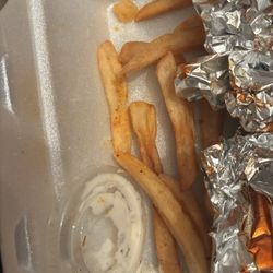 Empire Wingz - Bad fries!! Hard! Had to eat it because I paid $44.50 ! Diabetic