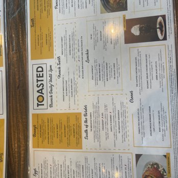 Toasted Gastrobrunch - Menu - Breakfast & Brunch Near Me - Oceanside, California