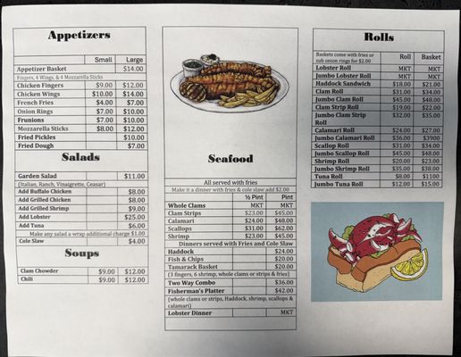 Menu photo 1 Tamarack Restaurant Drive In Laconia, NH Menu photo 1 Tamarack Restaurant Drive In Laconia, NH