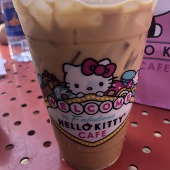 Hello Kitty Cafe - Iced coffee - Desserts Near Me - Las Vegas, Nevada Hello Kitty Cafe - Iced coffee - Desserts Near Me - Las Vegas, Nevada