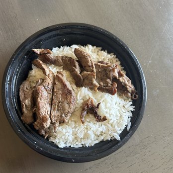 Fusion Tacos - $18 mini steak bowl. Ripoff - Food Trucks Near Me - Santa Fe, New Mexico