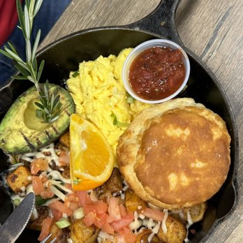 Chops & Eggs - Chorizo Hash - New American Near Me - Corpus Christi, Texas Chops & Eggs - Chorizo Hash - New American Near Me - Corpus Christi, Texas