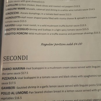 La Vecchia Ristorante - Menue - Italian Near Me - Toronto, Ontario La Vecchia Ristorante - Menue - Italian Near Me - Toronto, Ontario
