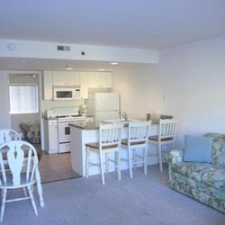 Surf Song Beach Resort Condos - Type A (one queen bed) - living area