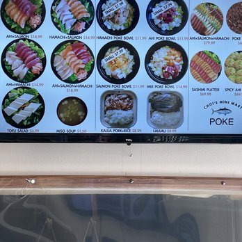 Choi's Poke - Menu 1/17/21 - Poke Near Me - Wahiawa, Hawaii Choi's Poke - Menu 1/17/21 - Poke Near Me - Wahiawa, Hawaii