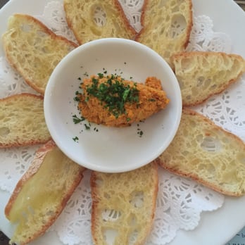 Bistro Moulin - Carrot and greek yogurt spread - Wine Bars Near Me - Monterey, California Bistro Moulin - Carrot and greek yogurt spread - Wine Bars Near Me - Monterey, California