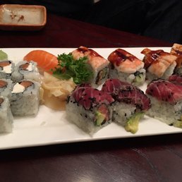 Philadelphia, seared tuna, green dragon