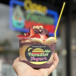 Paradise Yogurt - Peanut Butter Acai Bowl is my FAVE