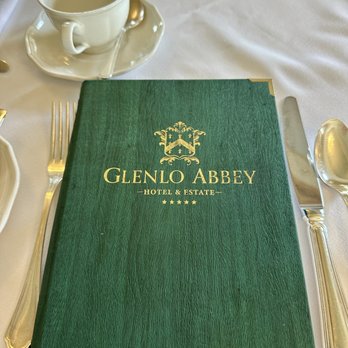 Glenlo Abbey Hotel - Breakfast menu 9/2025 - Hotels Near Me - Bushy Park, G