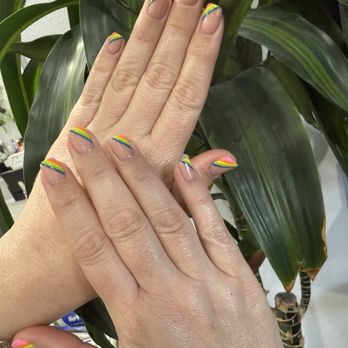 Avalon Nail Spa - Rainbows designs nails by Amanda - Waxing Near Me - Sugar Land, Texas Avalon Nail Spa - Rainbows designs nails by Amanda - Waxing Near Me - Sugar Land, Texas