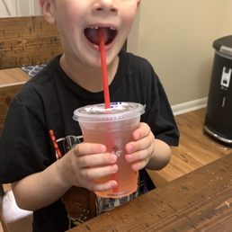 Lemonade with sugar free watermelon.