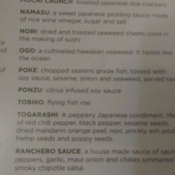 Three's Bar & Grill - You need be educated...""POKE""...LMAOROTGCU - Asian Fusion Near Me - Kihei, Hawaii