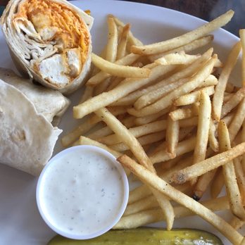 T Murtaugh's Pub And Eatery - Buffalo chicken wrap and fries - American Near Me - Minocqua, Wisconsin