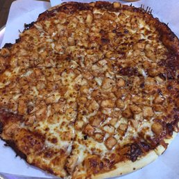 14" BBQ chicken pizza