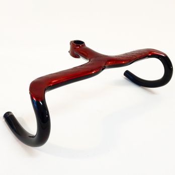 Element 6 - Campagnolo Road Bars, Candy red with repeat logo pattern finish - Bikes Near Me - Murrieta, California
